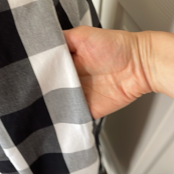 Who What Wear Gingham Print Maxi Skirt 28” Waist - Picture 3 of 7